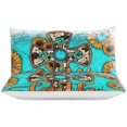 thumbnail image 3 of HAHDAXIA Cross Sunflower Print Bedding Solid Comforter Set for All Seasons,3 Pieces(1 Comforter+2 Pillowcases),Soft Microfiber Bedding Set Queen(90"x90"), 3 of 7