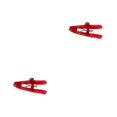 thumbnail image 1 of Clip Sellador de Alimentos Monstrate Refrigerador Abrazaderas de Sellado Galletas Documentos Rojo 2Conjunto, 1 of 6