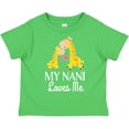 thumbnail image 3 of Inktastic My Nani Loves Me Giraffe Boys or Girls Toddler T-Shirt, 3 of 5