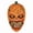 B, variant on Pumpkin Head Halloween Mask Horror Cosplay Costume Headpiece With Detailed Carved Face Plastic 1 Count