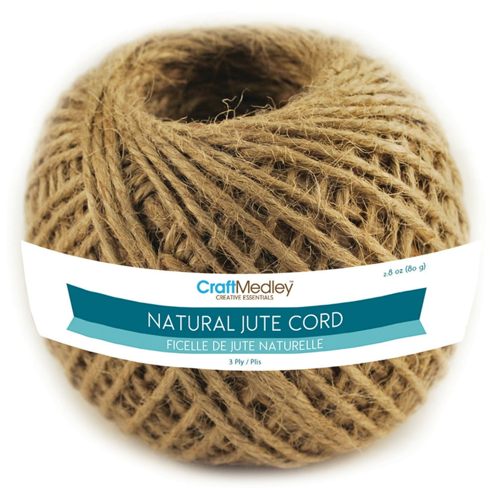 Jute Cord 3ply 80gNatural