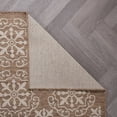 thumbnail image 4 of World Rug Gallery Transitional Geometric Textured Flat Weave Indoor/Outdoor Door Mat - BROWN 2'x3', 4 of 8