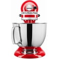 thumbnail image 4 of KitchenAid Artisan Series Tilt Head 5 qt Stand Mixer, Passion Red with Flat Beater, Dough Hook, Whip, 4 of 4