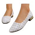 thumbnail image 3 of Wyzesi Espadrilles à Plateforme Femmes Tan Mode Printemps et Automne Couleur Unie Patchwork Chaussures Décontractées avec Talons Confortables Tempérament sur Chaussures Espadrilles Blanches pour Femmes Course, 3 of 8