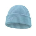 thumbnail image 1 of Beanie Wool Fashion Keep Warm Fleeced Hat Multipurpose Winter Breathable Sports Caps, 1 of 6