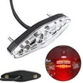 thumbnail image 3 of Motorcycle LED Brake Light, Red High-Brightness, IP65 Waterproof, Retro Style, Wide Compatibility, 3 of 8