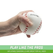 GoSports Strikeout Challenge Baseball Toss Doorway Game, Includes Universal Door Frame Tension Rod and Inflatable Baseballs with Ball Pump