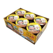 [HElectQRIN] Pororo Jjajang Cup Noodles (Pack of 6) / Korean food / Korean ramen / K-food (overseas direct shipment)