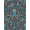 Blue Orange, Pattern 8, variant on ODIKA 8'x10' Washable Area Rug Cartoon Whimsical Maritime Tentacle Creature Weathered Pirate for Living Room, Under Sectional, Family , Durable, Non-Slip