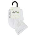 thumbnail image 3 of MeMoi Girls Window Pane Sheer Cotton Blend Socks - Girls - Female, 2, White, 3 of 6