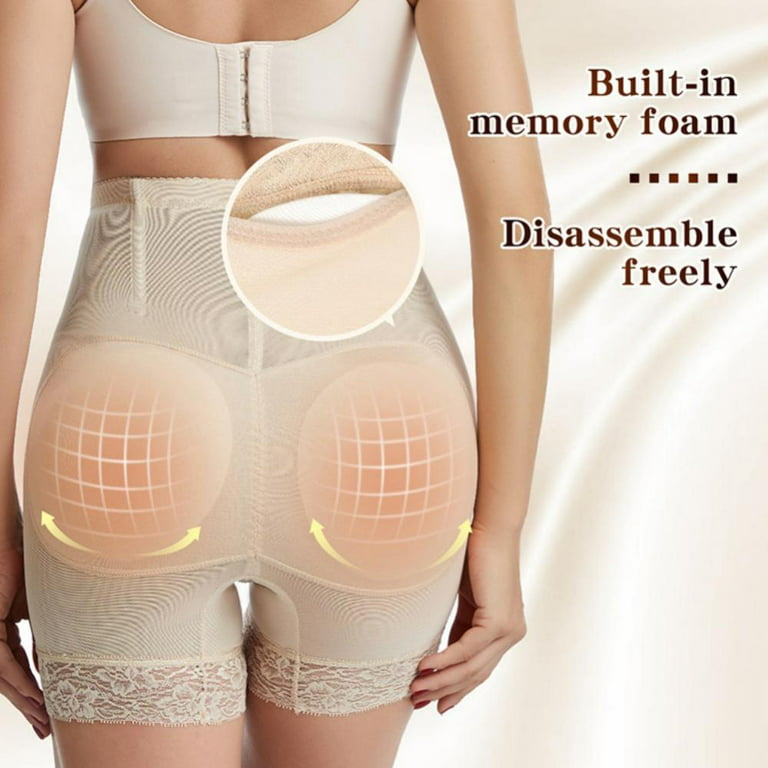 DREAM SLIM Women High-Waist Seamless Body Shaper Briefs Tummy Control Panty  Butt Lifter Shapewear Slim Waist Trainer 2 Pack 