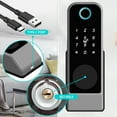 thumbnail image 4 of Smart Lock,5 Modes Unlock Keyless Voice Prompt App Remote Lock 5 Modes Prompt Wifi Lock Ip66 Waterproof Remote Operation Voice Lock -theft Door Door Lock App Dsfen, 4 of 6