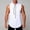 White, variant on VgaVtl Big and Tall Men Tank Top Hooded Summer Tops for Men Plain Sleeveless Leisure White Quick Drying Fitness Tops