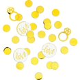 thumbnail image 1 of Creative Converting 351592 Wedding Confetti, White & Gold, 1 of 1