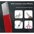 thumbnail image 5 of Joyeloo Edgepro Compact Tungsten Blade Sharpener, Joyero Sharpener, Joyeloo Sharpener, Multifunctional Household Sharpening Tool, Suitable for Mowers, Axes, Shears (4, Red), 5 of 8