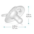 thumbnail image 6 of Evenflo Balance + Stage 1 Cylindrical Silicone Pacifier - 0 Months+, 2ct, 6 of 9