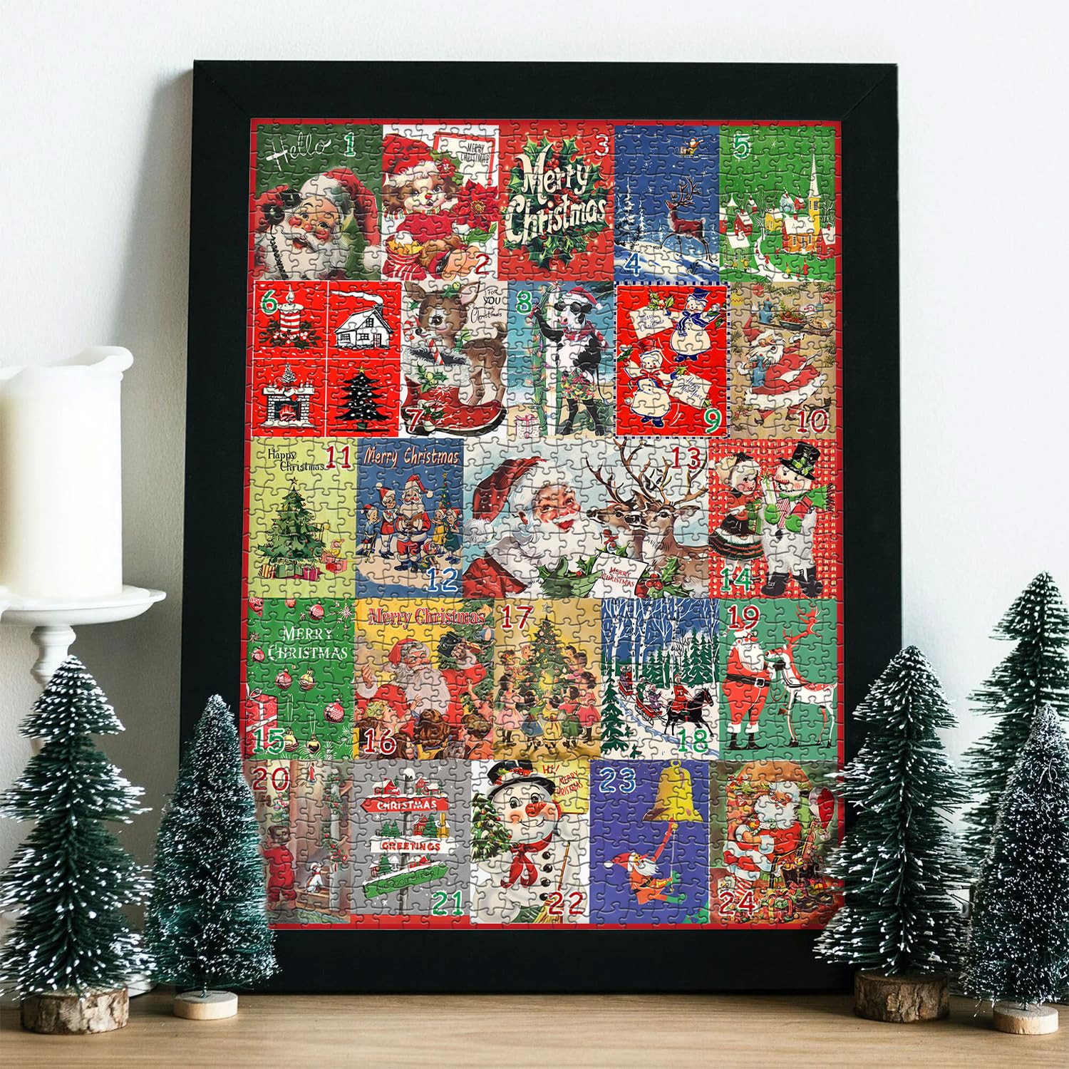 Advent Calendar 2024 Christmas Puzzle For Adults 1000 Pieces Christmas