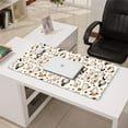thumbnail image 3 of Long Mouse Pads for Desk,Vintage Ghost Halloween Pattern Desk Mats on Top Of Desks, Desk Mouse Pad Extra Large with 3mm Non-Slip Base and Stitched Edge for Gaming,Office,Work,Home 31.5x15.7in, 3 of 5