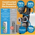 thumbnail image 6 of Bostitch Super Pro Glow Commercial Electric Pencil Sharpener, Black/Silver, 6 of 9