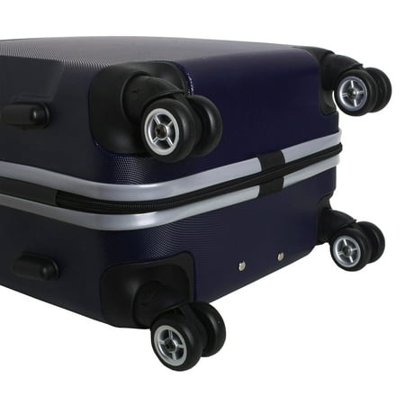 NHL Mojo Hardcase Spinner Carry On Suitcase - Navy