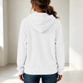 thumbnail image 5 of Resicozy Women Oversized Hoodie 2026 Long Sleeve Pullover Sweatshirt with Pocket Drawstring White L, 5 of 5