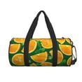thumbnail image 2 of Easygdp Orange Travel Bag, Camping, Weekend, Carry On Overnight Duffel Bag with Shoulder Strap, 2 of 8