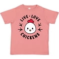 thumbnail image 3 of Inktastic Live Love Chickens Boys or Girls Toddler T-Shirt, 3 of 5