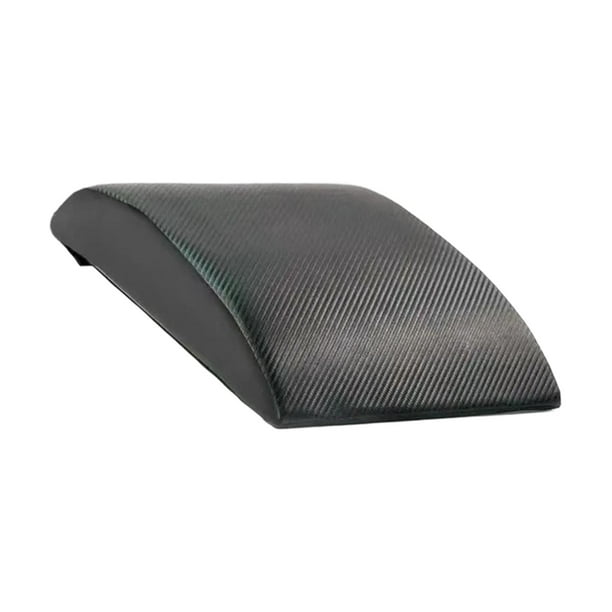 Colchoneta de ejercicios abdominales con cojín de rango completo para gimnasio en casa, antideslizante, para hombres y mujeres. Almohadilla para