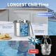 thumbnail image 3 of Cubo de hielo versátil Advancent Acero inoxidable con tapa Oro 3 litros, 3 of 6