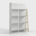 thumbnail image 6 of Nexera 4 Tier Ladder Bookshelf, White, 6 of 6