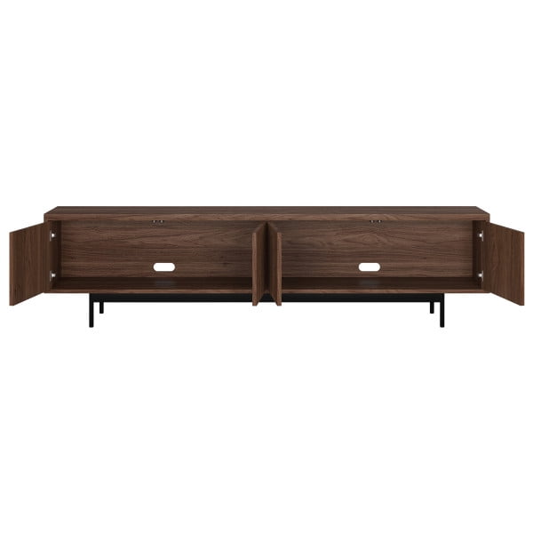 Whitman Rectangular TV Stand for TV's up to 85" in Satin Walnut