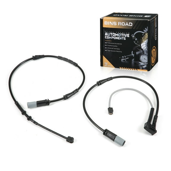 BINB ROAD Front and Rear Brake Pad Wear Sensor 34356865613 34356865612 Compatible with BMW X1 X2 MINI Cooper Clubman Countryman F54 F60
