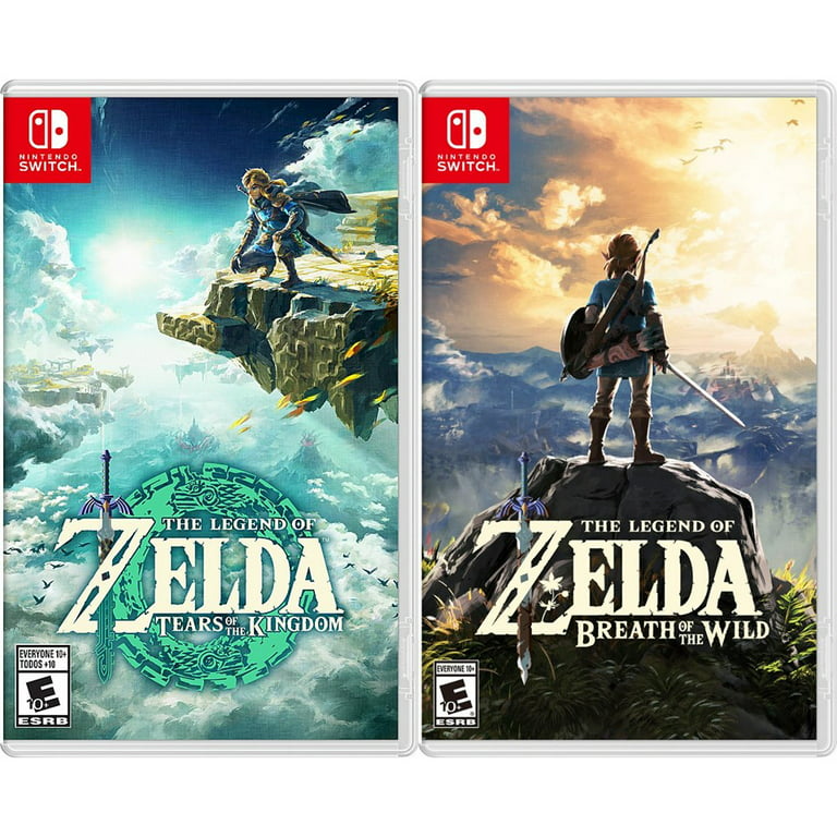 2023 Nintendo Switch OLED Zelda Edition, Green & Gold Joy-Con 64GB
