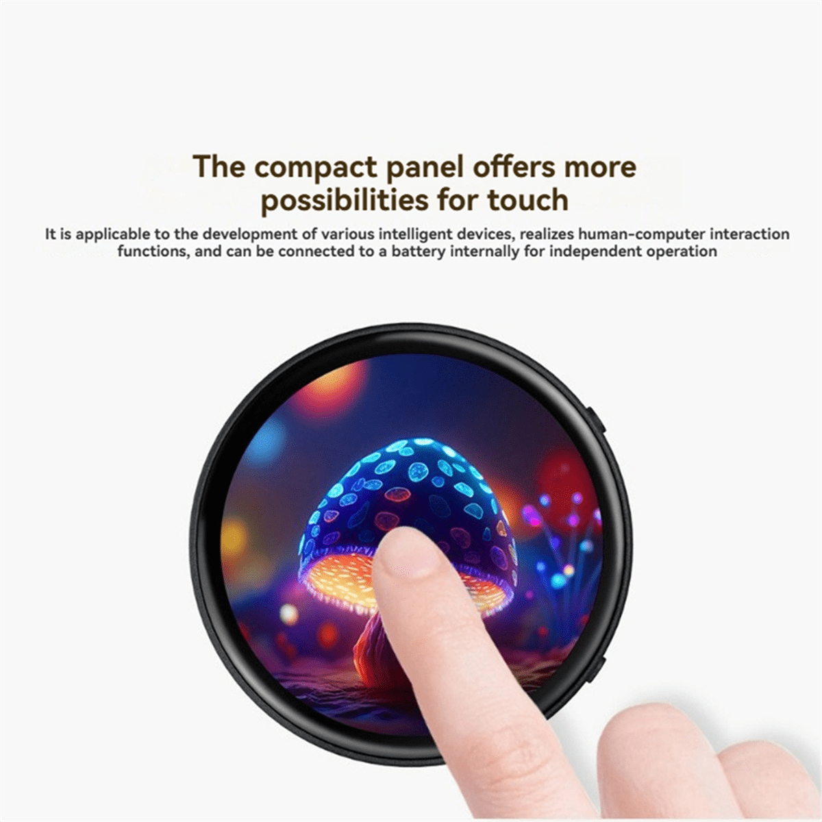 ESP32-S3 Development Board 1.75inch AMOLED Touchscreen with Case Support XiaoZhi AI Voice Interaction,1 * Touchscreen(with Case) 1 * Speaker