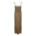 thumbnail image 4 of Fashion Beach Dress for Womens 2025 Plus Size Leopard Print New Sexy Temperament Suspender Dress, 4 of 6