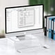 thumbnail image 5 of Soporte de monitor Beimu acrílico para iMac MacBook, color blanco, 5 of 7