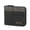 Black, variant on LAVA Genuine Leather Minimalist Bifold Wallets for Men Zipper Cards Wallet With 2 ID Window Black