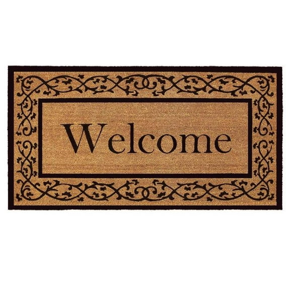 Calloway Mills 120072448WELC Abbington Welcome Doormat, 24 x 48 in.