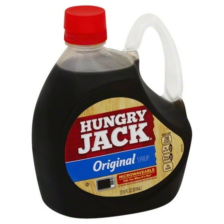 Hungry Jack Original Microwaveable Syrup, 27.6-Fluid Ounce