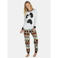 thumbnail image 2 of Halloween Women’s Matching Family Pajamas Set from Way to Celebrate, 2-Piece, Sizes S-3X, 2 of 6
