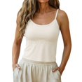 thumbnail image 5 of Endives Women's Tanks Top With Bulit In Bra Sleeveless Camisole Top Yoga Workout Top Basic Layer Runing Fitness Daily Wear Tank Tops for Women XXL, 5 of 6