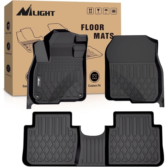 Nilight TPE Floor Mats for Honda CRV (CR-V) 2017 2018 2019 2020 2021 2022,All Weather Custom Fit Heavy Duty Floor Liners