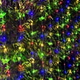 thumbnail image 5 of Magotan Solar Christmas Lights 2 Pack 72 Ft 200 LED Outdoor Waterproof Solar String Lights Garden Patio Christmas Decorations, Multicolor, 5 of 10