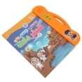 thumbnail image 2 of Libro electrónico con sonido para niños, máquina de lectura con bolígrafo para aprender árabe (naranja), 2 of 14