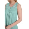 thumbnail image 5 of EZI Women's Cotton-rich Sleeveless Nightgown, 5 of 7
