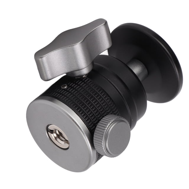 Trípode Mini Cabezal De Bola Universal Adaptador De Montaje Para Trípode De Cámara Giratorio De 360 grados De Aluminio Para Cámara SLR Sin Espejo
