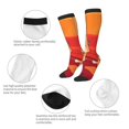 thumbnail image 3 of Masiiu Bluey Print Adult Crew socks, Comfortable Novelty Colorful Patterned, Breathable, Stylish Colorblock for Men Women, 3 of 6