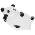 thumbnail image 1 of Ceramic Bar Soap Tray Panda Molding Soap Holder for Vanity Countertop Sink, 1 of 9