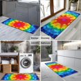 thumbnail image 2 of Colorful Rainbow Tie Dye Spiral Pattern Kitchen Rug Mat,Kitchen Runner Rugs Non Skid Washable,Decorative Kitchen Floor Mats for Kitchen,Sink,Laundry,17"X47", 2 of 5