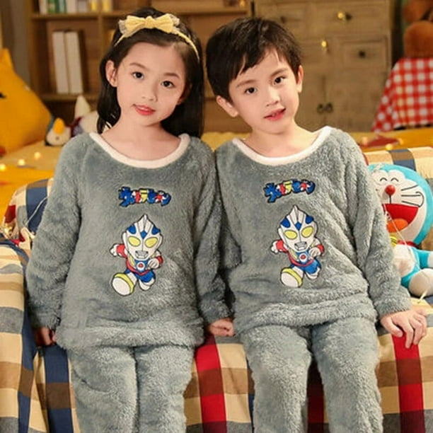 Pijamas de felpa de dibujos animados para ninos y ninas traje de pijama de Halloween novedad Walmart en linea